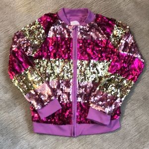 Fun sequin jacket!